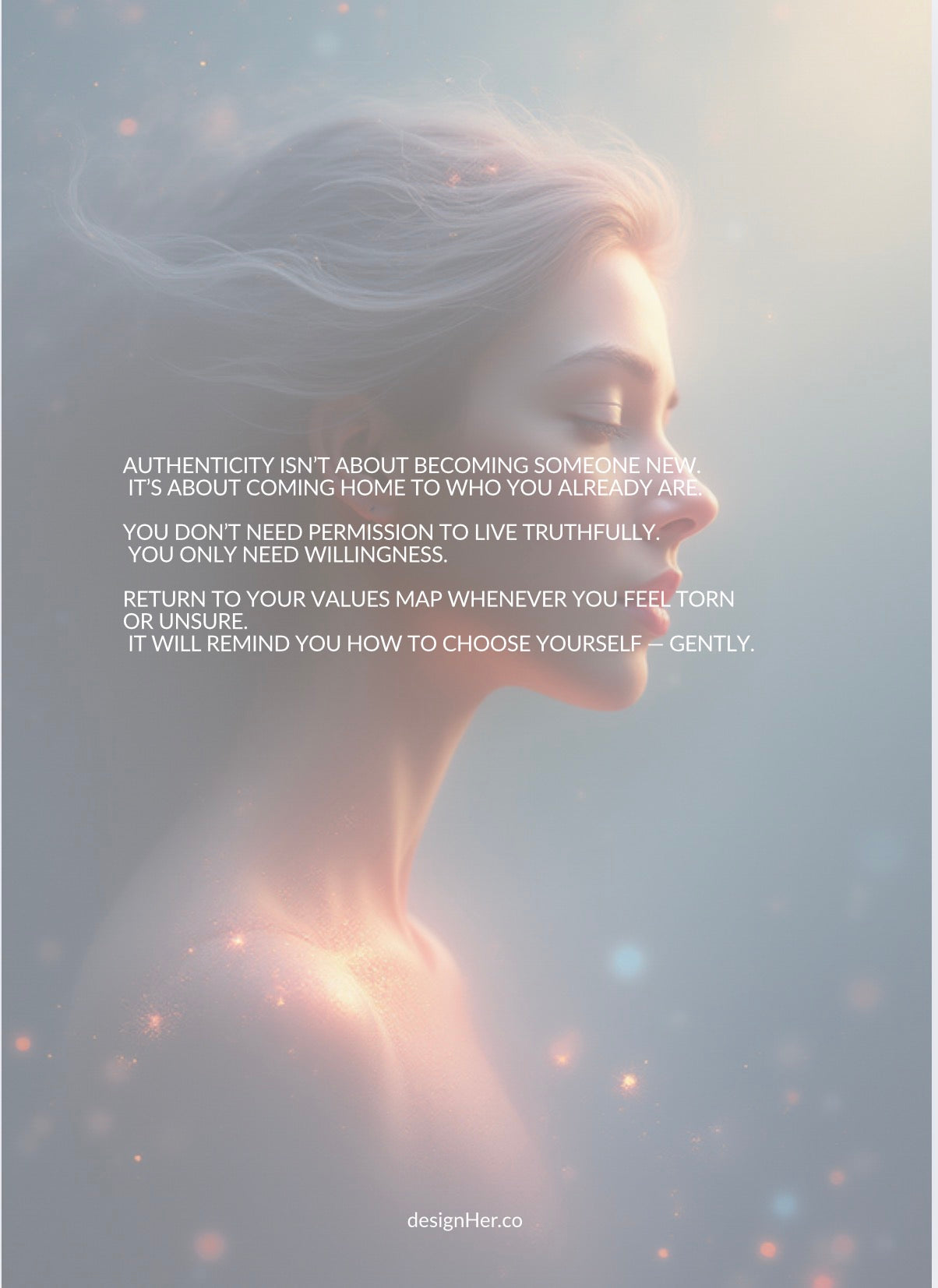 Activate Authenticity — A DesignHer Values Workbook