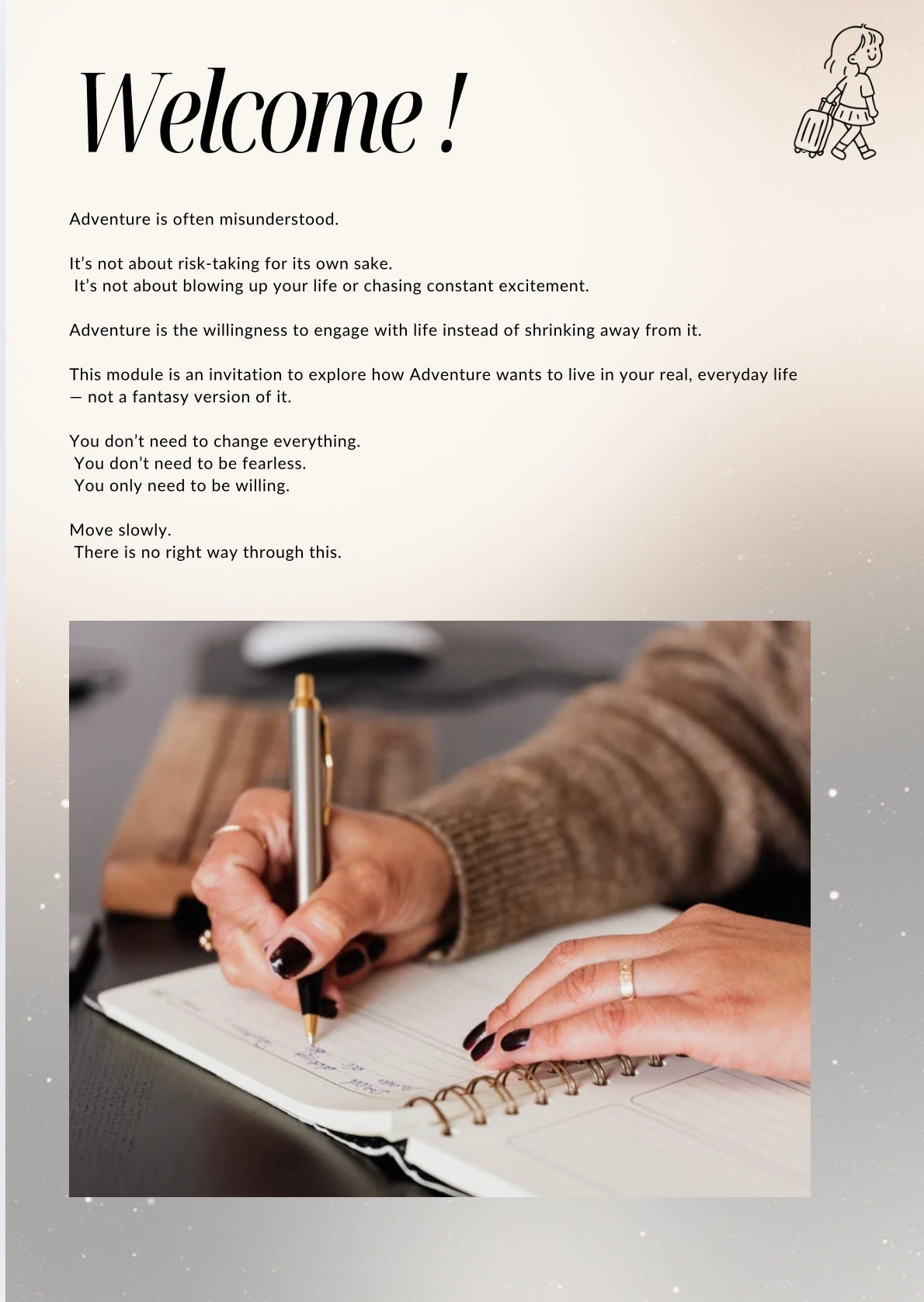 Activate Adventure — A DesignHer Values Workbook